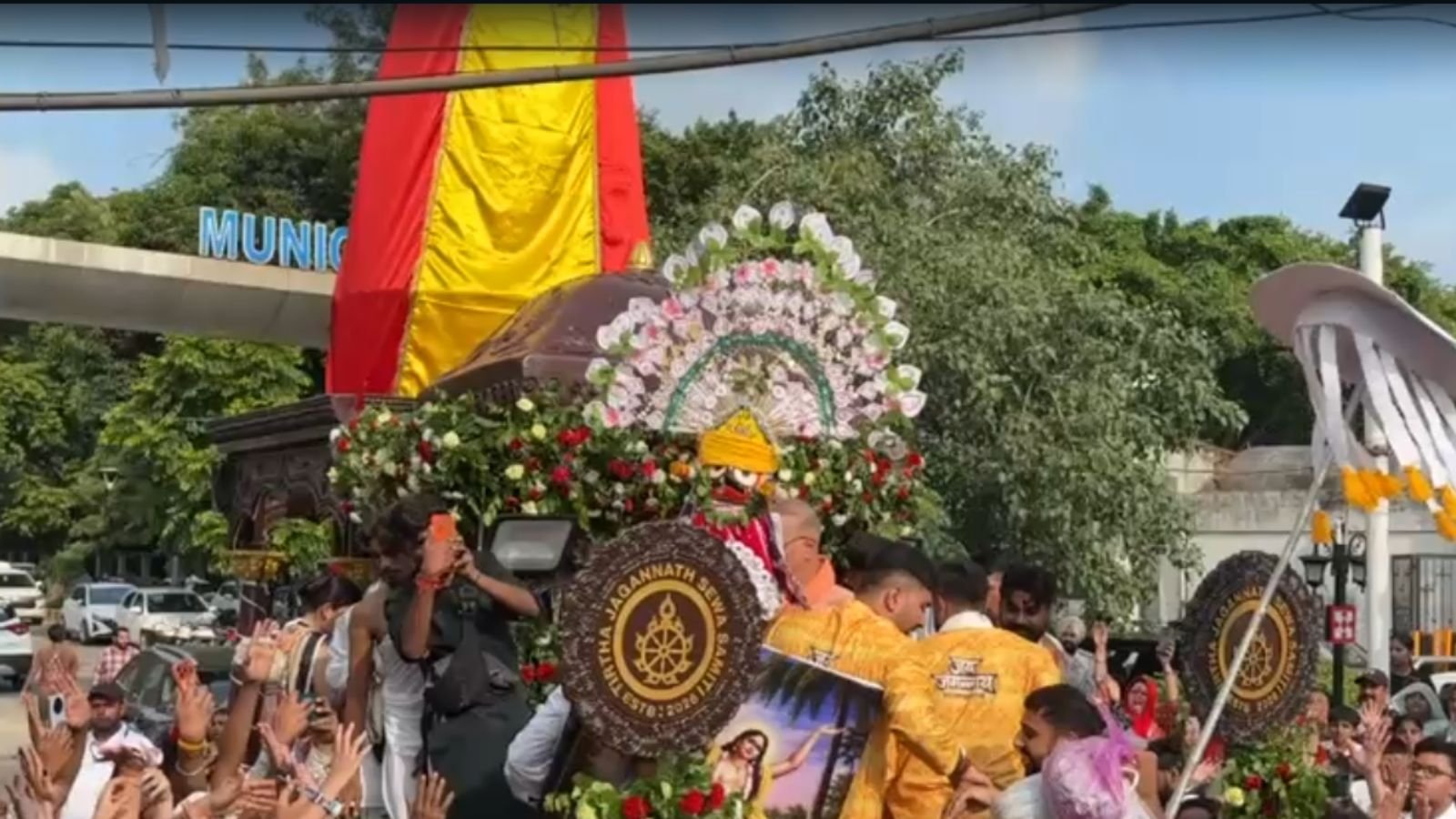 जालंधर में पहली बार निकली भगवान जगन्नाथ रथ यात्रा, श्रद्धालुओं ने मांगा सुख-समृद्धि का आशीर्वाद